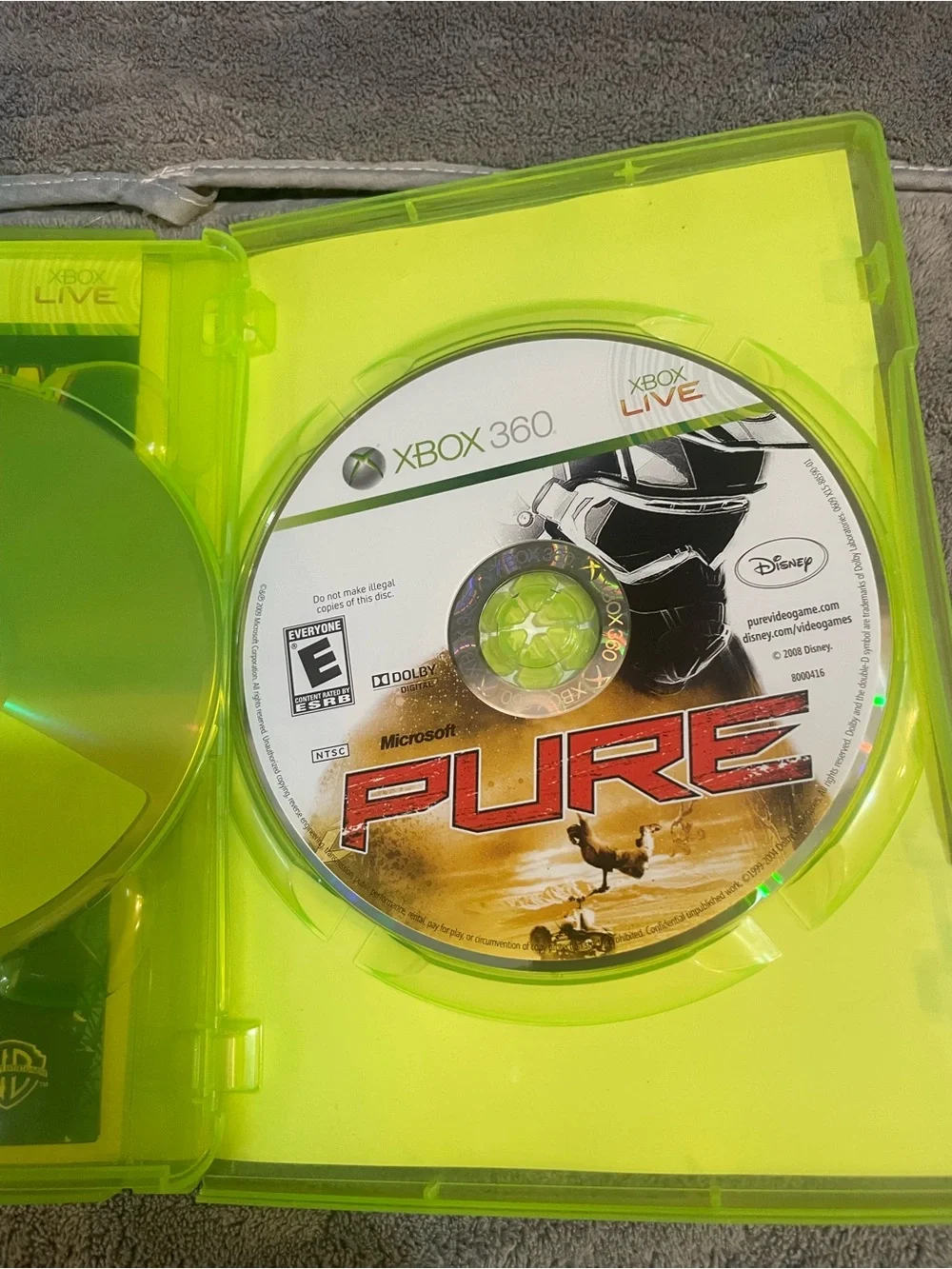 Lego Batman/Pure Xbox 360 Dual Disc's Complete Pre-own Game